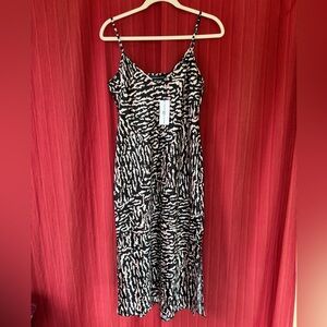 NWT Calvin Klein Jeans Strappy Silky dress, new Size M